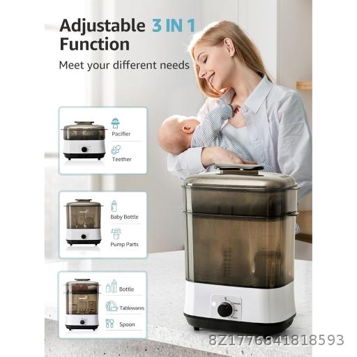  Baby Bottle Disinfector, Drying Machine, 2-in-1 Machine, Large Capacity Disinfection Machine for Baby and Children
