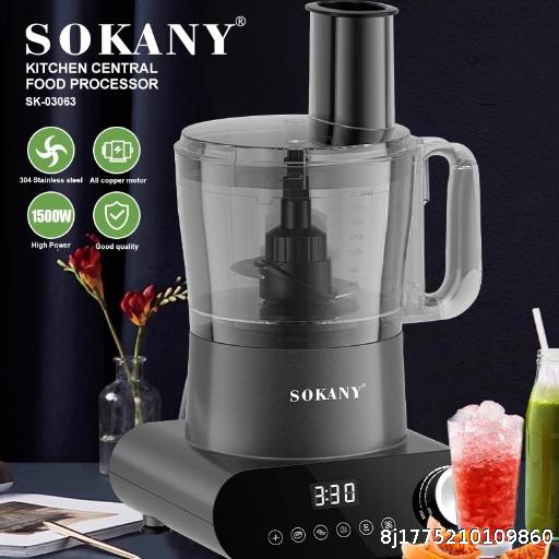 SOKANY03063 Cooking Machine Household 7in1 Multi functional Blender Sliced Meat Kneading Noodle Juicer