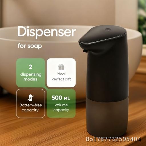 SoapDispenser Home Electric Soap Dispenser Fully Automatic Induction Free Installation Phone Washing Machine