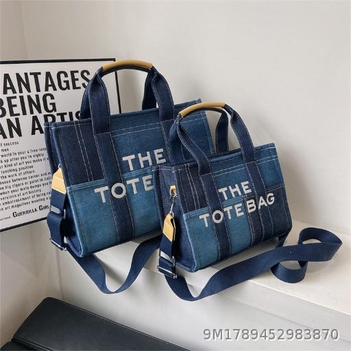 Bag Women's Bag Large Capacity Tote Bag Casual Splicing