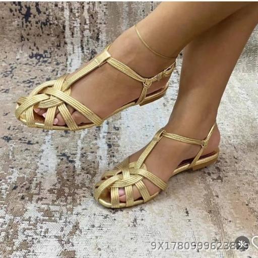 Fashion Women's Sandals Summer Flat Bottom