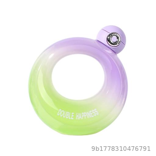New Sweet Cool Direct Drinking Circle Pot Creative Large Capacity Plastic Cup High Appearance High Temperature Resistant Portable Water