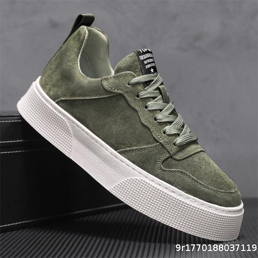  Popular Men's Shoes Autumn New Collection Men's Breathable Large Size 46 Thick soled Board Shoes Casual Sports Men's Shoes