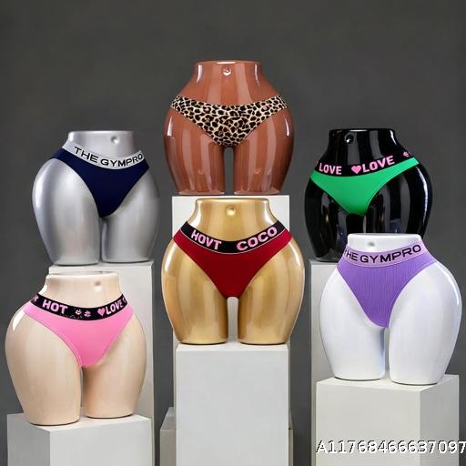  European and American plus size lingerie model clothing store display props, women's lingerie buttocks model display props, fake human body