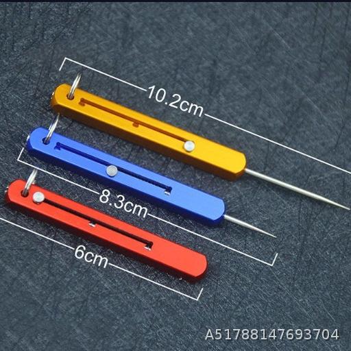 Portable Weapon Titanium Alloy Toothpick Self Defense Female Wolf Defense Hidden Weapon Portable Female Safety Artifact