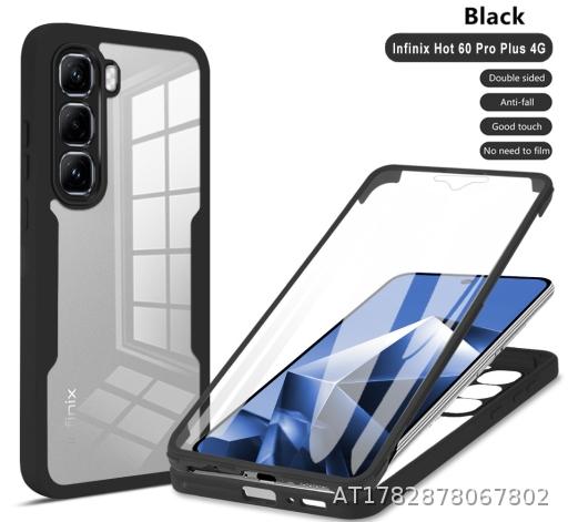 Suitable for Transsion Infinix HOT60Pro Colorful Phone Case HOT60 Transparent HOT60i Protective Cover