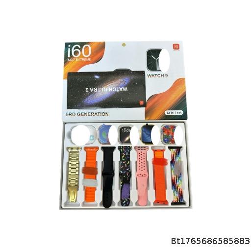 i6012in1 smartwatch set+Bluetooth earphones ultra2 set SmartWatch9