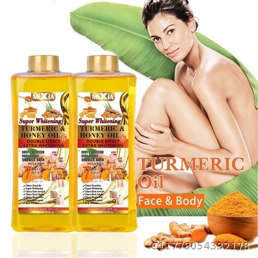  [Wholesale of 6 Items] MIXIA Massage Oil Coconut Turmeric Honey Massage Essential Oil Spa Oil Agam Oil Ginger Butter Beauty Salon