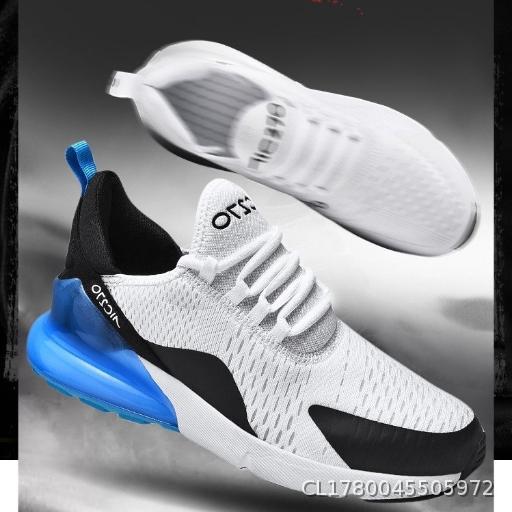 Large size full palm air cushion shoes, shock-absorbing running shoes, couple's soft soled running sports and leisure shoes for men and women