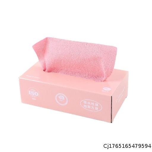  Towel, Dishwasher, Dishcloth, Water Absorbent, Wet and Dry Dual purpose Box Set, Home Thickened, Pull out Type