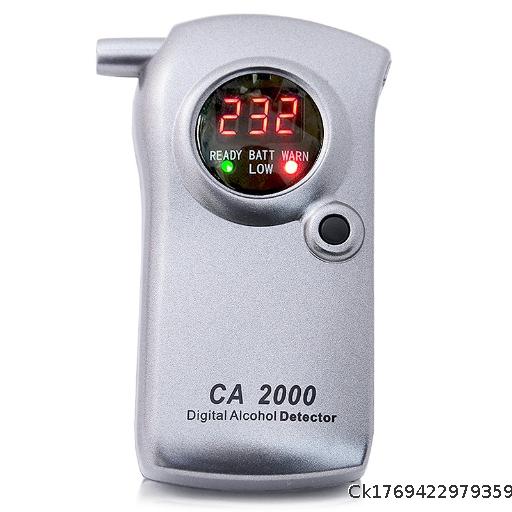  Yuwo CA2000 Alcohol Tester Handheld Alcohol Testing Device for Measuring Driving Alcohol Concentration, Dedicated Alcohol Testing Device for Household Use