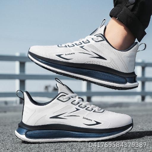  Spring and summer breathable shock-absorbing running shoes, sports shoes, soft soled running shoes, men's shoes
