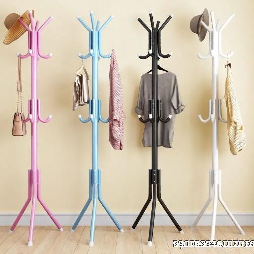 Clothes rack simple coat rack creative home assembly hanging clothes rack iron floor simple coat rack