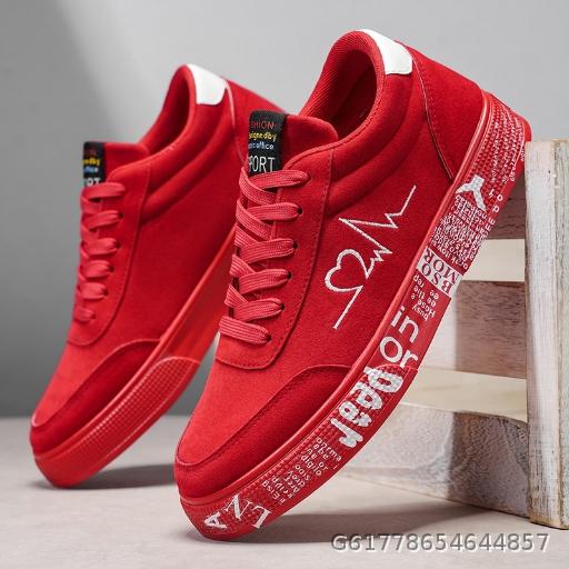 Extra Large Size 45 One Step Wide Men's Shoes Spring Sports Board Shoes Running Lightweight Men's Casual Shoes Forrest Gump Shoes