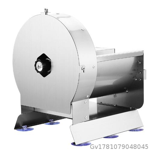  Commercial Automatic Slicer Stainless Steel Hand Automatic Electric Vegetable Slicer Lemon Fruit Potato Slicer