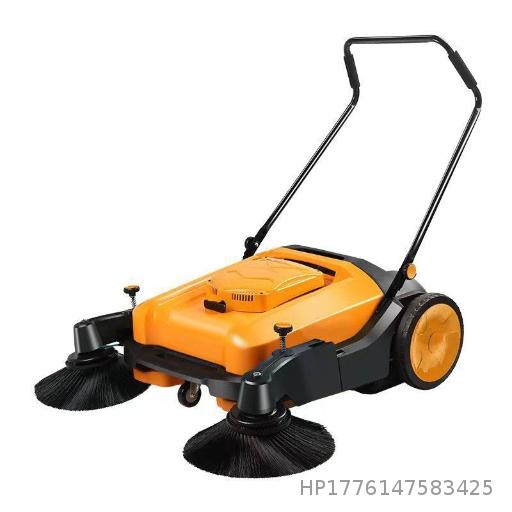 Chicken coop cleaning car track outdoor breeding sweeping machine manual push sweeping machine room manual