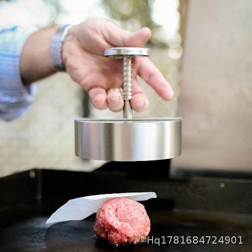 Meat Pie Press Manual Hamburg Press 304 Stainless Steel Meat Pie Press Mould Hamburg Meat Pie Press Rice and vegetable roll Mould
