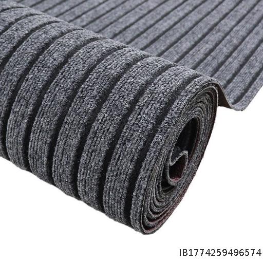 Outdoor Entry Seven Striped Carpet Floor Mat, Entry Door, Home Kitchen Floor Mat, Water Absorbent, Stain Resistant, Bathroom Trimmable