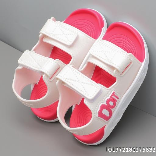  Men's and women's sandals, internet famous sports, leisure, fashion, summer, boys' and babies' anti slip Korean version, medium and large children's beach shoes