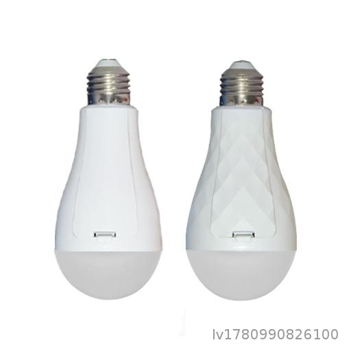 e27 Screw Emergency Ball Bubble Household Power Failure Charging Emergency Light Bulb Hand held Water Light on Small Waist Charging Light