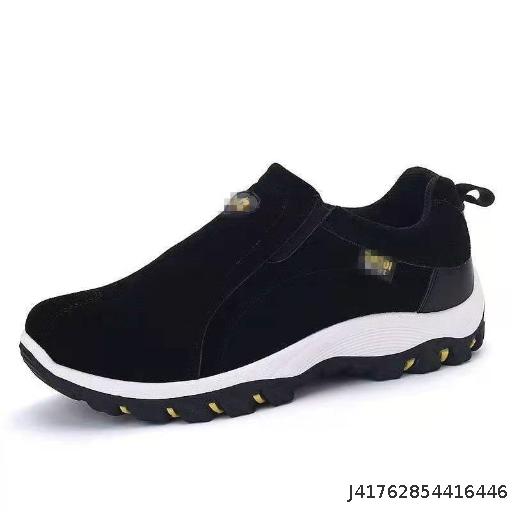 Large Outdoor Casual Men's Shoes Spring and Autumn New Sports Casual Shoes Fashion Round Head Shallow Mouth Men's Single Shoes