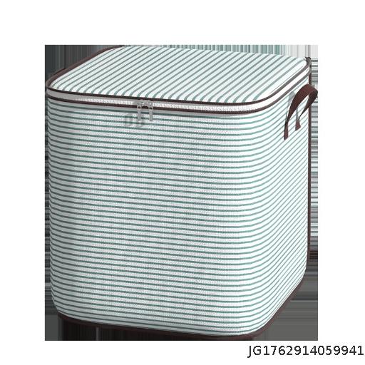 Household Large Capacity Striped Storage Bag Moving Packaging Bag Dormitory Clothing Moisture proof Luggage Bag Large Capacity Storage Bag