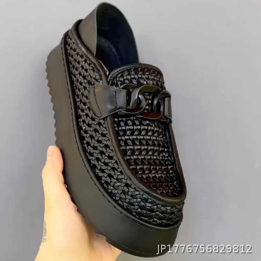 Casual and Comfortable Men's Shoes High Quality Fashion Versatile Casual New Product Men's Hand Woven Mesh Board Shoes