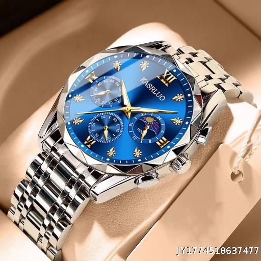 Casaro 2025 New Men's Watch Men's waterproof alloy quartz business watch Tiktok
