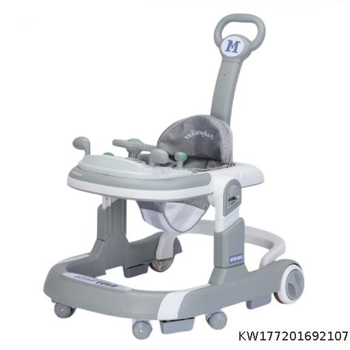 Baby walker Lightweight folding multifunctional anti rollover baby walker Learning to walk baby stroller