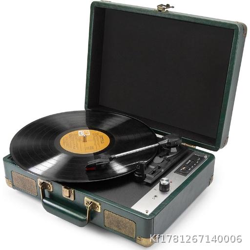  Retro vinyl record player, Bluetooth speaker, phonograph, living room decoration, antique home, European style gift, LP