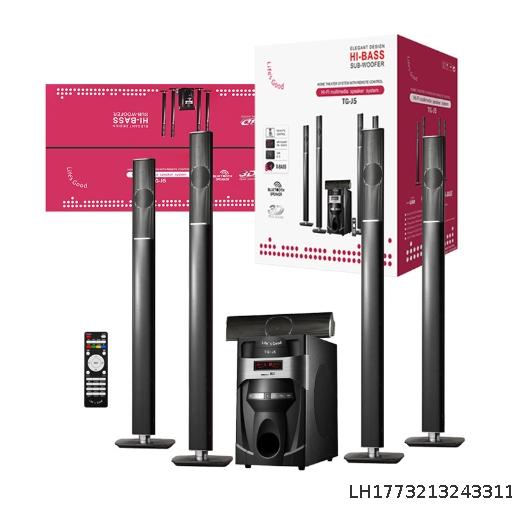 Sound Column 5.1 Multimedia Bluetooth subwoofer Home Theater FM Audio Remote Control English Packaging