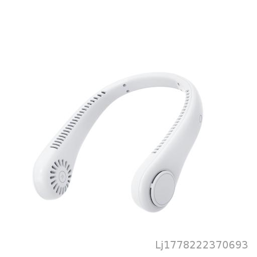  USB High Wind 2025 Neck Hanging Fan Convenient Portable Bladeless Turbine Silent Neck Hanging Fan