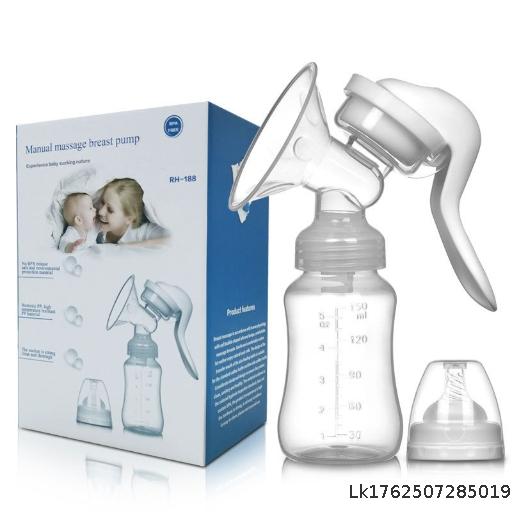 [10 wholesale prices] Manual breast pump for pregnant and postpartum women, silicone milking machine for pulling milk and promoting lactation Breastpump