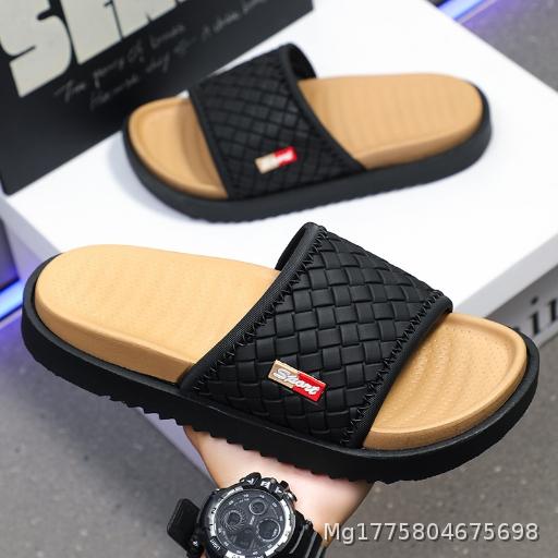 EVA2025 Slippers, Men's Trendy Ins, Street Explosion, High Beauty, Lightweight, Anti Slip, Cool Slippers, Beach Side Dragging, High Beauty