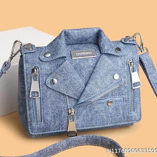 Fashion Shoulder Bag Women's Denim Crossbody Bag