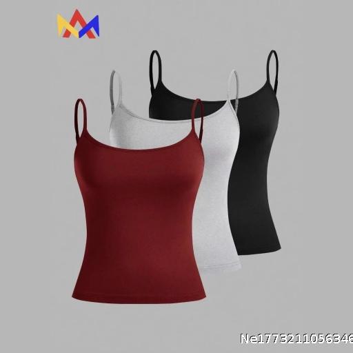  Thin shoulder strap base, beautiful back, female sexy and spicy girl, soft and skin friendly sports top, slimming and slimming tank top
