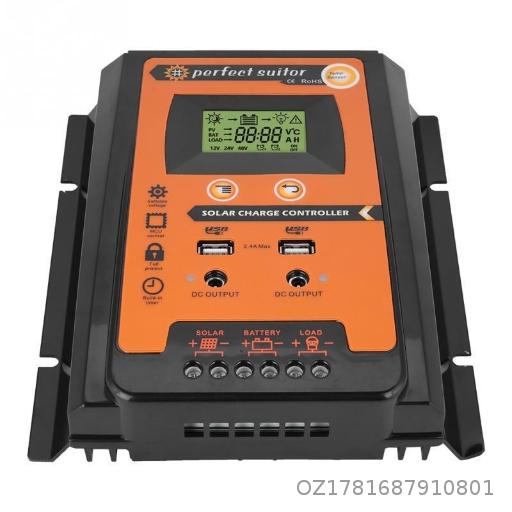  New Explosive PWM Solar Controller 12V24V30A 50A 70A Solar Cell Charge and Discharge Controller