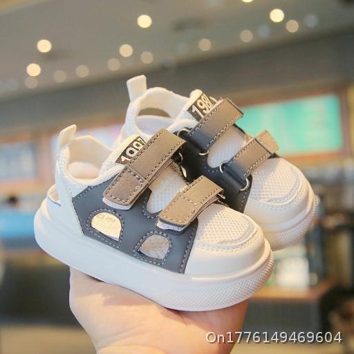 Summer Children's Sandals Baotou Little Children's Shoes Boys' Soft Bottom Anti slip Baby Shoes Girls' Frame Shoes Velcro
