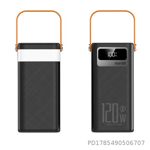 Non Acceptable Returns/Exchanges 3C Certification 120W Super Fast Charging Ultra Large Capacity Self Built in Cable Power Bank Mobile Battery