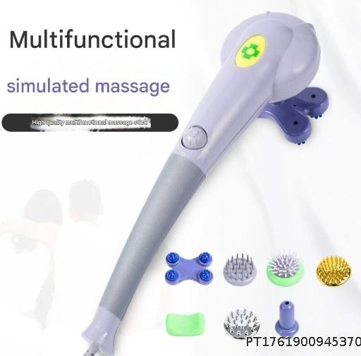 Seven-head massage stick vibrator