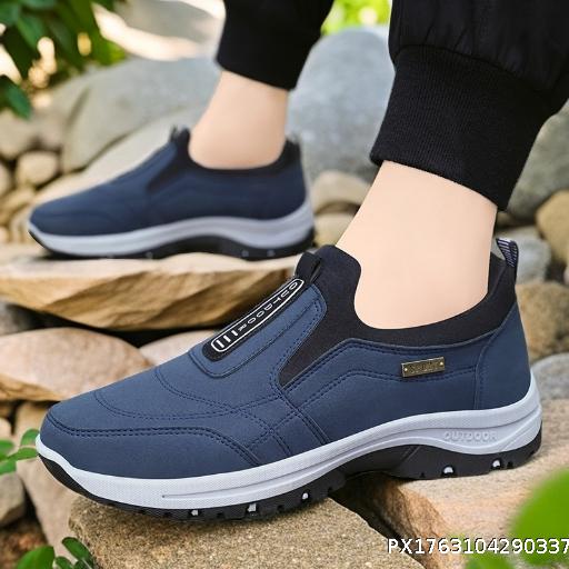  Large men's shoes, summer casual shoes, leather shoes, sports shoes, men's breathable and odorless shoes, one foot men's shoes