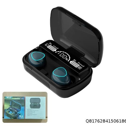 Top selling rechargeable M10 wireless Bluetooth earphones with long battery life and noise reduction dedicated Bluetooth earphones