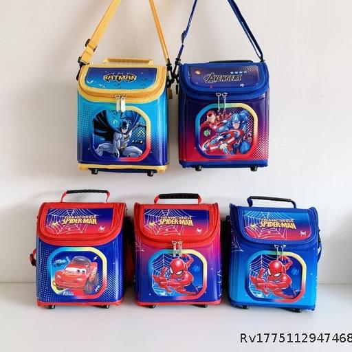 Elementary School Student Three Dimensional Crossbody Bag Cartoon Backpack Children's Lunch Bento Bag