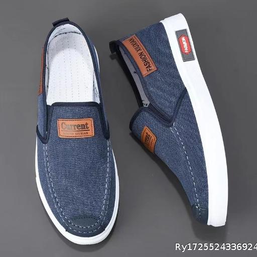 Casual Canvas Shoes Lazy One Step Boarding Shoes