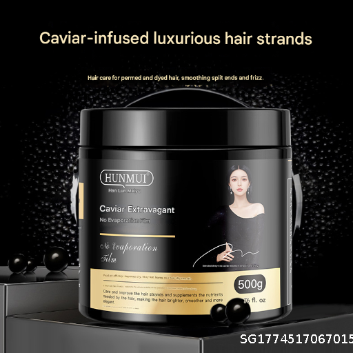  Caviar Caviar Luxury Moisturizing Non Steaming Hair Mask Deep Nourishing and Repairing Fury Hair Treatment Oil Cream Smooth Hair Care Hair Mask