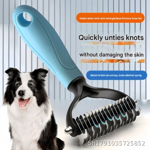 Pet Comb Double sided Knot Comb Cleaning and Beauty Cat Comb Dog Pet Comb Pet Supplies Dog Comb