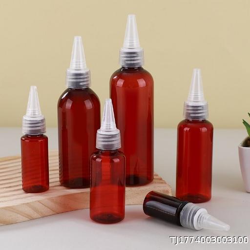 Wholesale-10-100ml Brown essential oil bottle