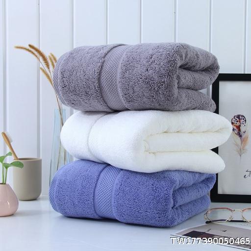  Bath towel made of pure cotton 80 * 160, thickened and enlarged, absorbent for home use, hotel beauty salon, and all cotton