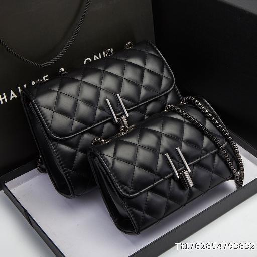 Xiaoxiangfeng Bag 2022 New Women's Bag Diamond Grid Chain Bag Fashion Versatile Instagram Crossbody Bag Shoulder Bag Small Bag