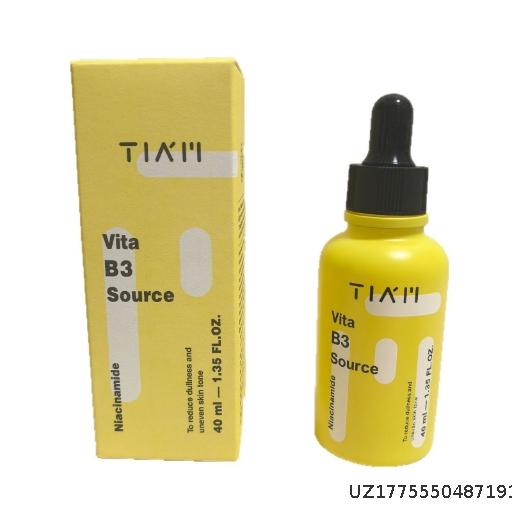 South Korea Tiam plant extract vitamin B3 double brightening and whitening/even skin color arbutin facial essence 40ml